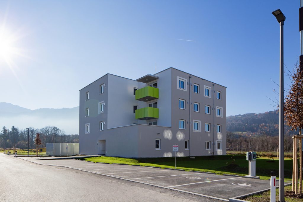 Kirchdorf JW 12 Junges Wohnen Kirchdorf Haus A Nord-Ostansicht