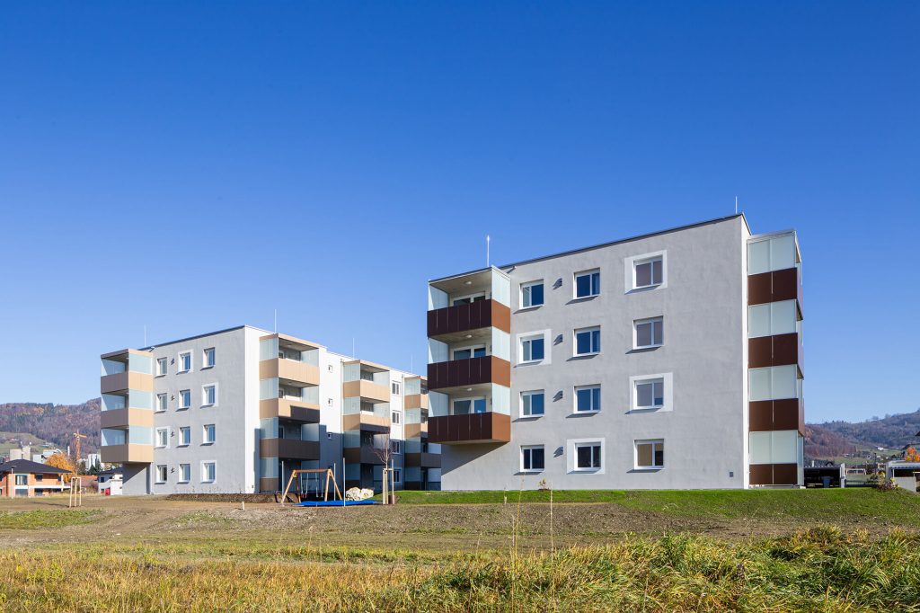 Kirchdorf JW 13 Junges Wohnen Kirchdorf Haus B & C Süd-Ostansicht