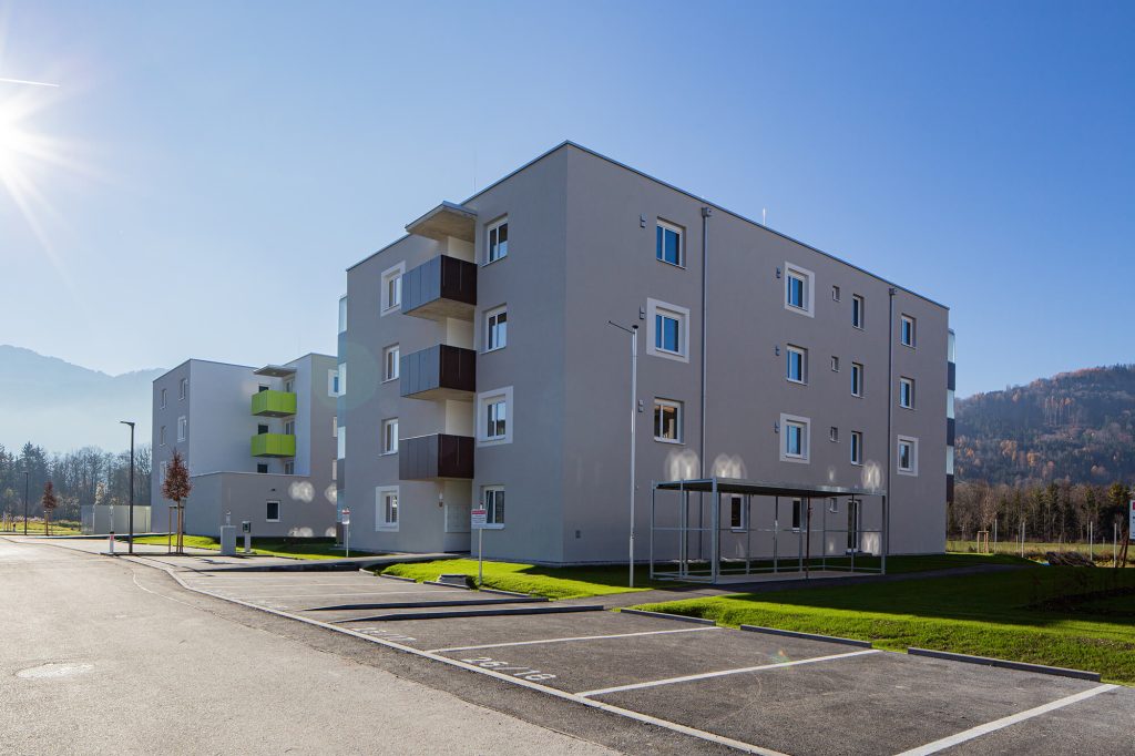 Kirchdorf JW 19 Junges Wohnen Kirchdorf Haus B & A Nord-Westansicht