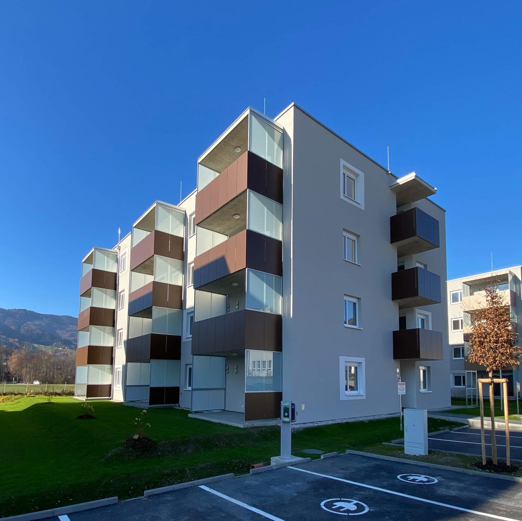 Kirchdorf JW 20 Junges Wohnen Kirchdorf Haus B Süd-Westansicht über Eck