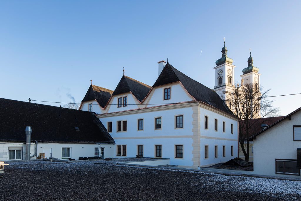 Winter Nordansicht Garsten Winter Nord- Westansicht